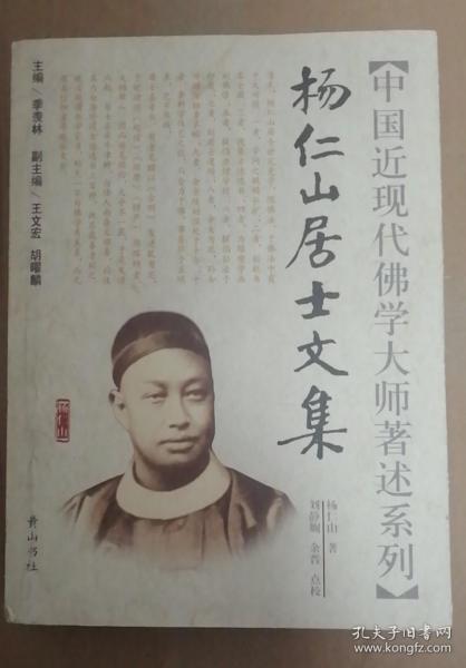 中国近现代佛学大师著述系列：杨仁山居士文集