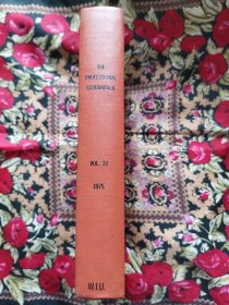 THE PROFFESIONAL GEOGRAPHER（精装专业地理师杂志1975年1-4期合订本）
