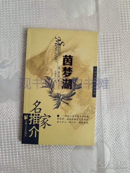 茵梦湖（名家推介外国中短篇小说系列）