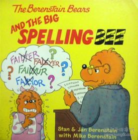 英文原版 少儿绘本 The Berenstain Bears and the Big Spelling Bee 贝贝熊和大拼字