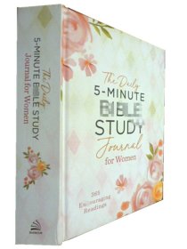 英文原版   The Daily 5-Minute Bi l Study Journal for Women: 365 Encouraging Readings     精装版