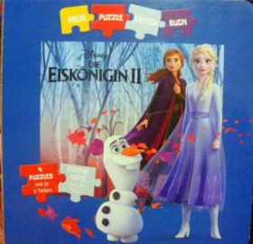 德文原版    幼儿拼图绘本故事    Disney DIE Eiskoningin  II