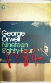 英文原版         1984 Nineteen Eighty-Four  乔治奥威尔 反乌托邦政治寓言小说