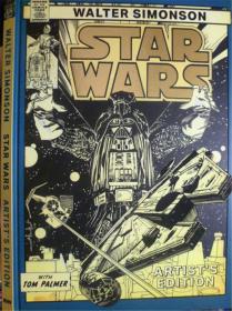 英文原版  少儿卡通漫画版  Walter Simonson: Star Wars Artist's Edition     沃尔特·西蒙森:《星球大战艺术家版》 (大开本，精装版)