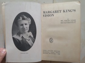 《 Margaret King’s Vision金宝恩》英文原版精装，内地会女教士甘宝恩老照片