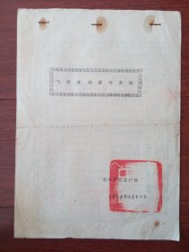 1958年飞行训练供应方案