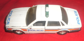 1987年  警车模型   金属材质