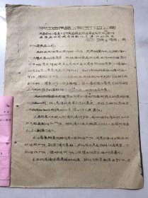 1962年4月19日 浙江省食品公司玉环县公司《关于要求对二季度下达计划应将玉环县单独划开和对温岭县食品公司提出分配比例异议的报告》。