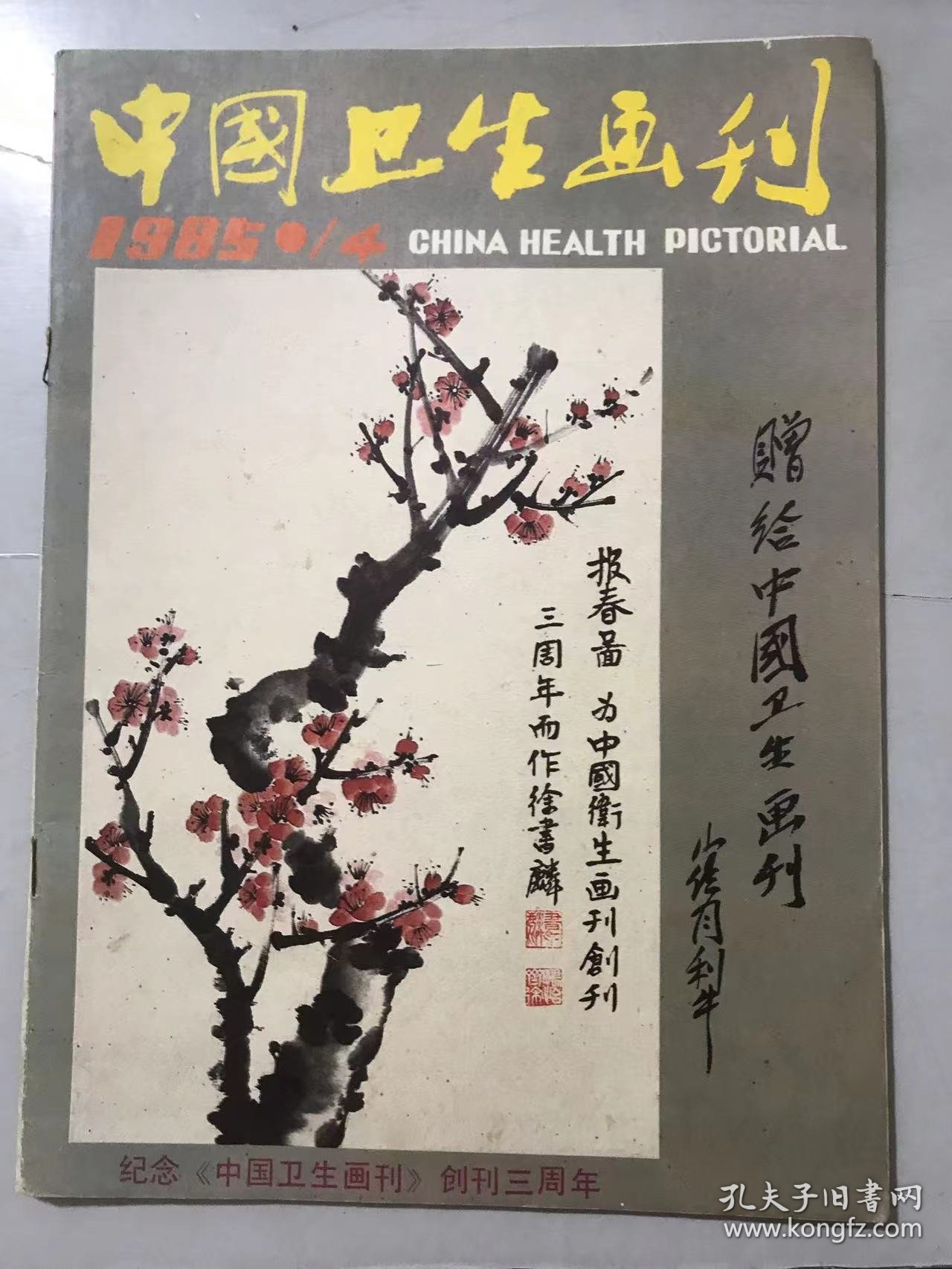 1985年7月20日 第4期总第19期《中国卫生画刊》/第一例试管婴儿诞生记：邓汉湘、何小轩/什么是遗传和遗传病：杜晶/有精神分裂症家族史的人能不能结婚：王枢/包茎、包皮过长与阴茎癌：任玉鹏/在哪儿最容易传染上肝炎：邵安/盲眼能不能复明：胡诞宁/如何防治过敏性鼻炎：倪良华/肾结石的危害与防治：郑素琴/灯光与健康：曹承刚/低血压的体疗操：翁仁良……