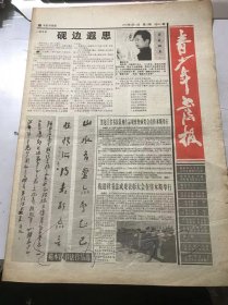 《青少年书法报》1995年4月13日 第15期总441期 第一版-第四版 /书苑撷英（392）：范本民/砚边遐思：范本民/倪进祥书法成果表彰大会在佳木斯举行：汪军才/试论草书艺术的美学特征：虞卫毅/海石·印章杂识：印跋/碑学与帖学：郭恒/包中庆·墨池体味（八）-书法锻炼不光靠写/周拥军-《散翁门下》/庄重雄健 古拙生动-日本柴田木石作品：李金平/学习书法的几个问题-启功给徐利明的信……