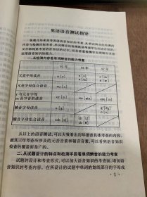 《英语高考指南》/英语语音测试指导/单项填空测试指导/完形填空测试指导……