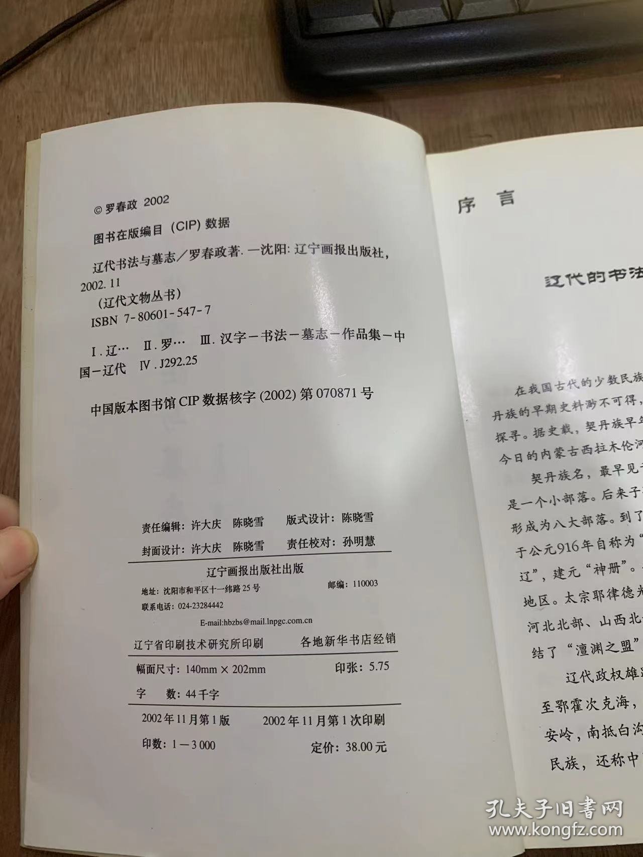 （辽代文物丛书）《辽代书法与墓志》辽代的书家/辽代的书法/内蒙古宝山书法墨迹的出图/写经与写经人/房山云居寺与应县木塔的刻经……