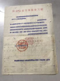 1962年5月31日 浙江省商业厅食品公司《关于省拨粮食加工味精由你站安排的通知》。