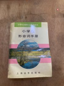 《小学生形容词手册》。