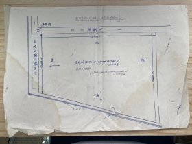 《设计图：松门盐场待建机械化试点滩地形草图》