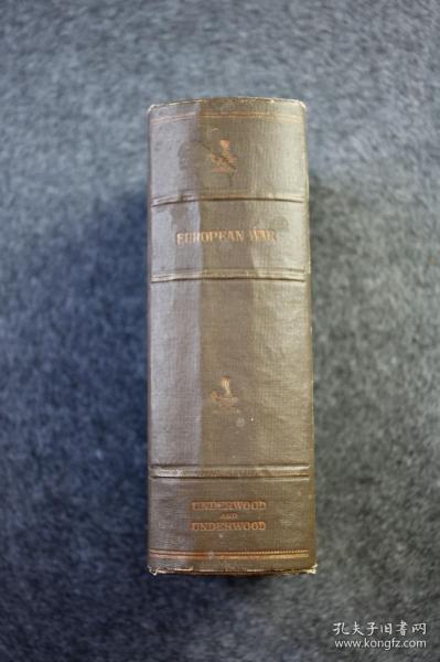 1910年代安德伍德公司《欧洲战争》立体照片35张，带盒。一次世界大战前期英法德军战役战斗的记录。有霞飞将军，潘兴将军等著名将领等。