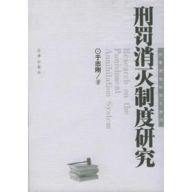 刑罚消灭制度研究——刑事法律科学文库（13）