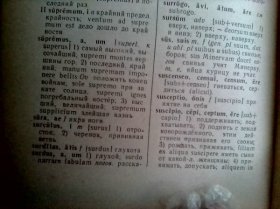 ЛАТИНСКО——РУССКИЙ СЛОВАРЬ      国外原版     拉丁语俄语词典