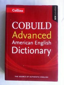 Collins COBUILD Advanced American English Dictionary      英文原版    柯林斯高阶美语词典     双色印刷