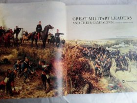 Great Military Leaders and Their Campaigns          英文原版    8开精装厚册      铜版纸彩印