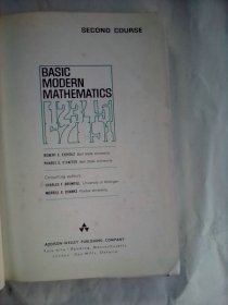 Basic Modern  Mathematics     英文旧版       现代数学基础