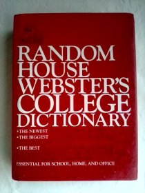 Random House Webster's College Dictionary     英文原版        蓝登书屋韦氏大学词典