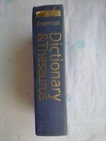 Collins Essential Dictionary & Thesaurus    英文原版    柯林斯基本词典词库
