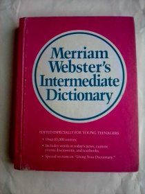 Merriam-Websters Intermediate Dictionary  [Hardcover]   英文原版  韦氏中级词典