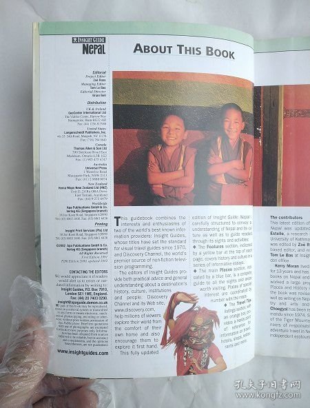 Insight Guides Nepal 英文原版 尼泊尔导览 铜版纸彩印 多图