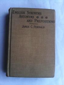 English Synonyms, Antonyms, and Prepositions    (43rd  Editon )   英文原版