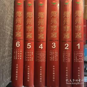 郑州市志（1991-2000）全六册
