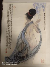 中国美术学院老教授----舒传曦人物画精品