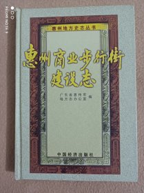 惠州商业步行街建设志