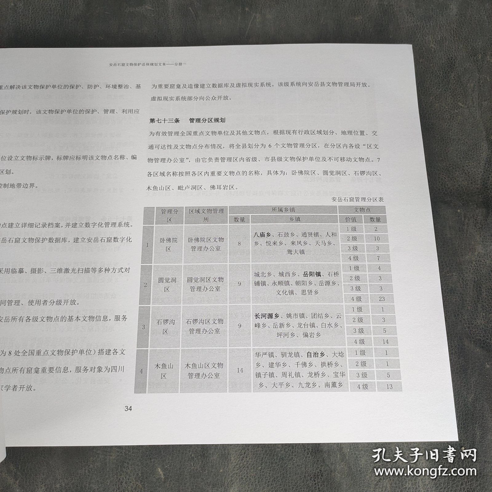 安岳石窟文物保护总体规划