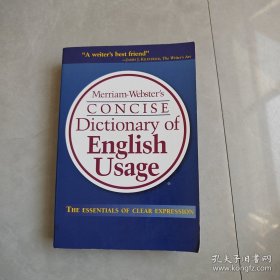 Merriam-Webster's Concise Dictionary of English Usage（韦氏简明英语用法词典）英文版