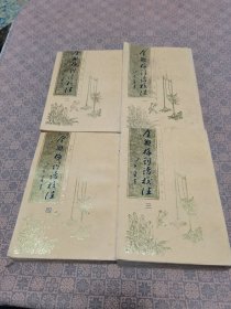 《 金瓶梅词话校注》 （全4册）无函套 岳麓书社