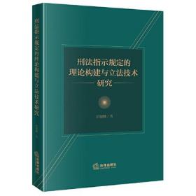 刑法指示规定的理论构建与立法技术研究