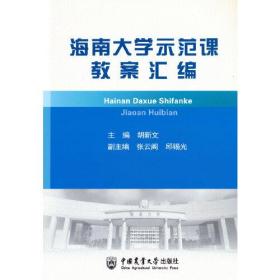 海南大学示范课教案汇编