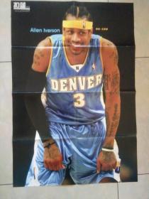 扣篮NBA篮球海报阿伦艾弗森