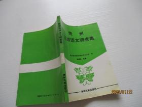 贵州民族语文调查集 如图8-5