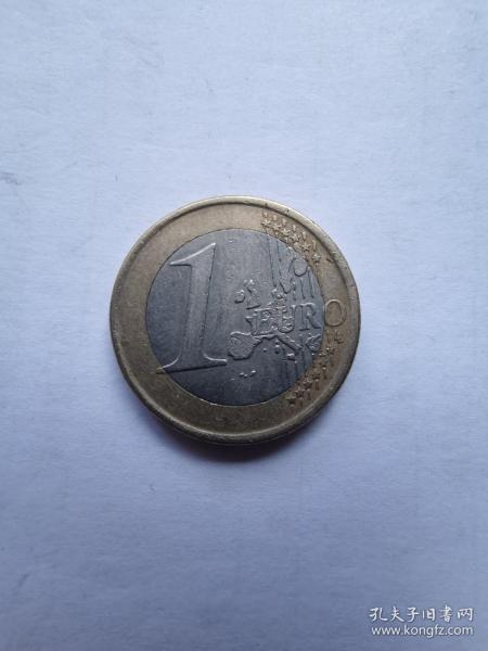 欧盟硬币：1欧元  1999年