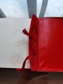 故纸堆1414 毛主席语录卡片 小红书塑料封皮 带毛主席头像的语录卡片87页 单面印刷
