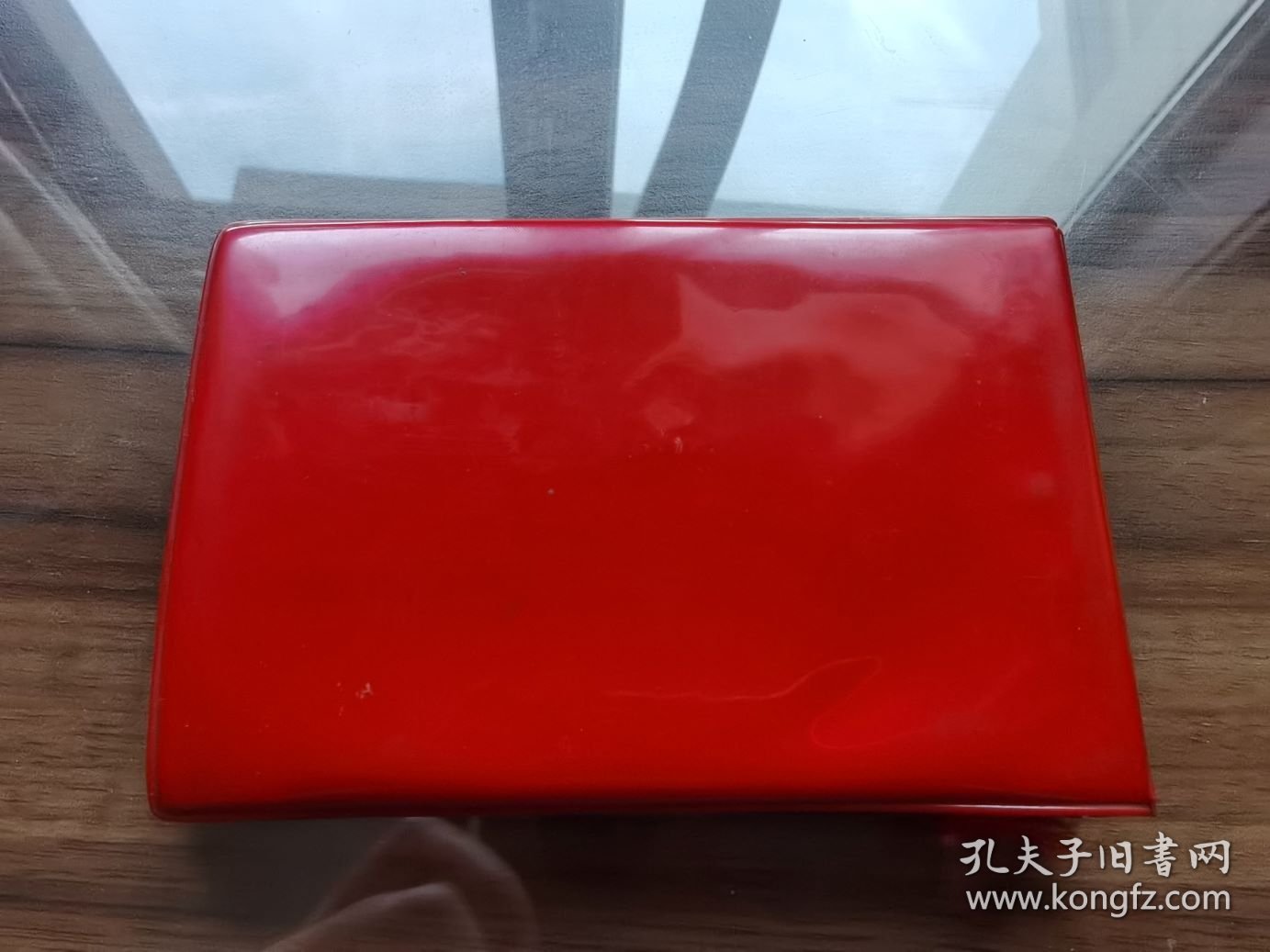 故纸堆1414 毛主席语录卡片 小红书塑料封皮 带毛主席头像的语录卡片87页 单面印刷