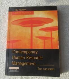 Contemporary Human Resource Management: Text and Cases