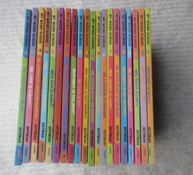 My Weird School 21-Book Box Set 疯狂学校套装(1-21) 缺第13册 20本合售