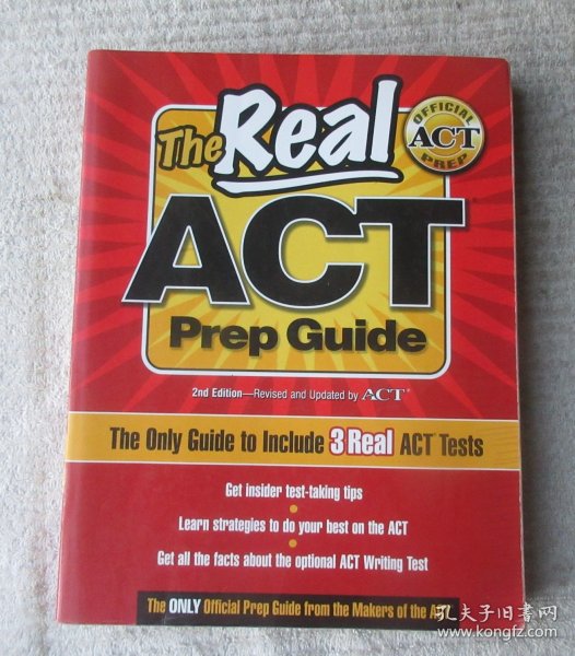 The Real ACT Prep Guide: The Only Guide to Include 3Real ACT Tests[美国大学入学考试官方备考指南]