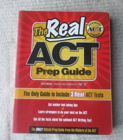 The Real ACT Prep Guide: The Only Guide to Include 3Real ACT Tests[美国大学入学考试官方备考指南]