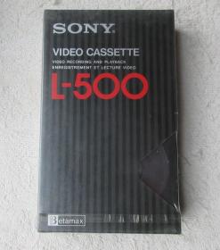 空白录像带SONY L-750  未拆封