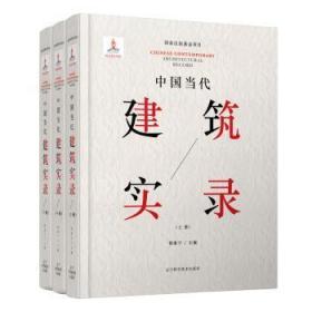 【正版】 中国当代建筑实录（全3册）程泰宁