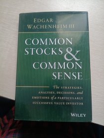 Common Stocks and Common Sense